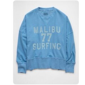 American Eagle Big Hug Destination sweatshirt